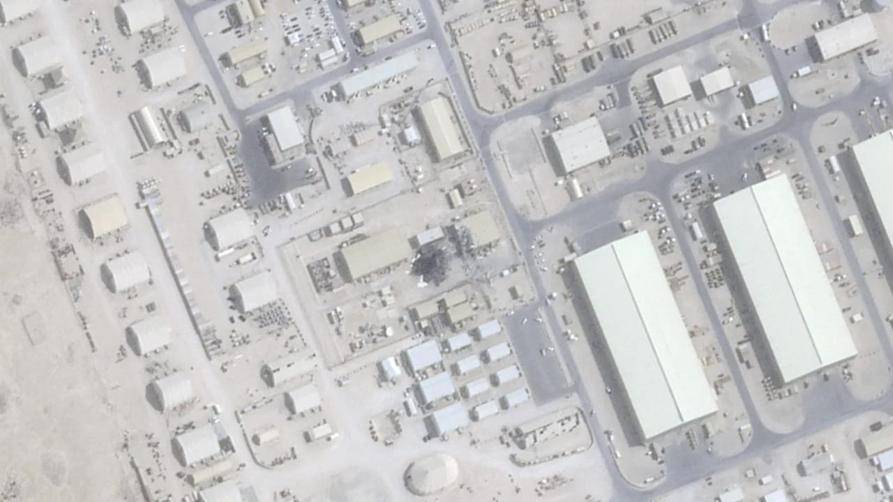 কাতারে মার্কিন বিমান ঘাঁটিতে ইরানের ক্ষেপণাস্ত্র হামলা