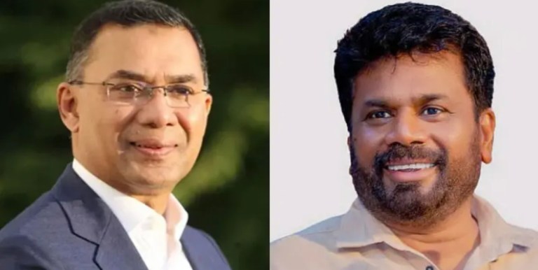 বিএনপির নিরঙ্কুশ বিজয়ে তারেক রহমানকে শ্রীলঙ্কার প্রেসিডেন্টের অভিনন্দন