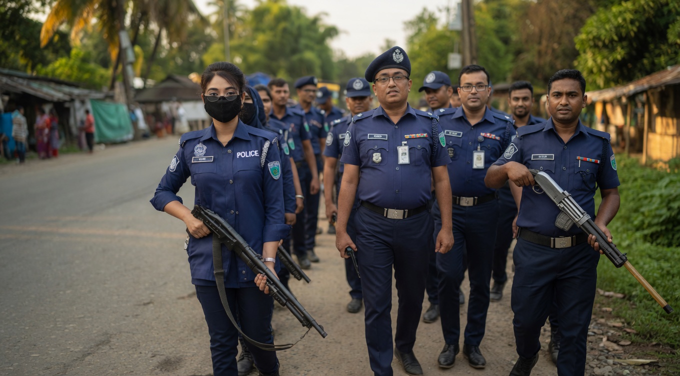 আস্থা ও নিরাপত্তার অঙ্গীকারে জৈন্তাপুরে বর্ণাঢ্য পুলিশ সপ্তাহ ২০২৬ এর শুভ সূচনা