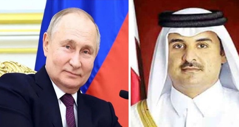 কাতারের প্রতি রাশিয়ার সংহতি প্রকাশ টেলিফোনে পুতিন ও আমিরের আলোচনা
